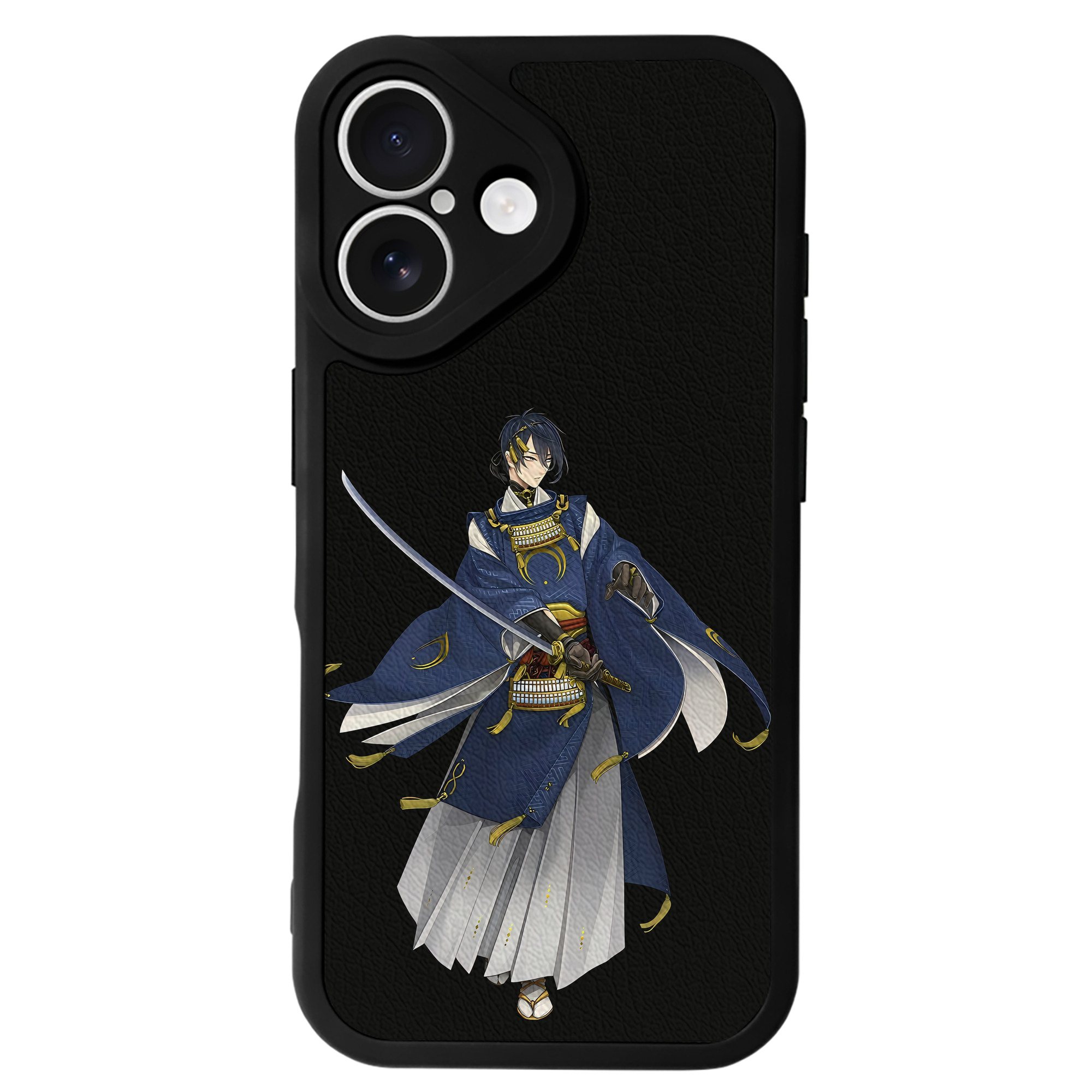 （画像用） 刀剣乱舞 Touken Ranbu 【iPhone 16シリーズ対応】シリコンスマホケース（レザー調） 材質：シリコン